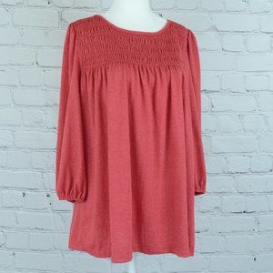 NEW! MAX STUDIO Flowy Peasant 3/4 Sleeve Top…